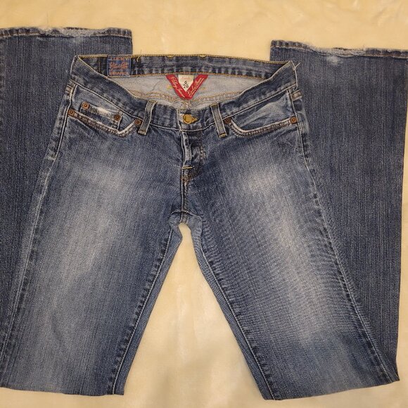 Lucky Brand Lil Maggie Jeans 6/28 Medium Blue Wash - Picture 6 of 9